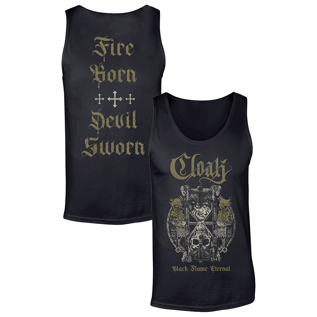 Cloak - Black Flame Eternal Tank Top - Black