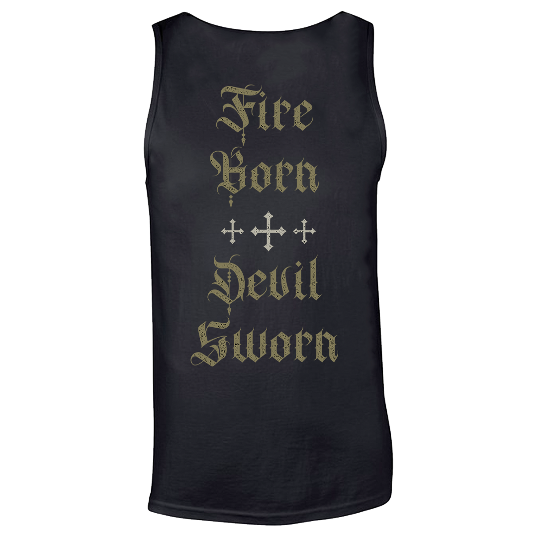 Cloak - Black Flame Eternal Tank Top - Black