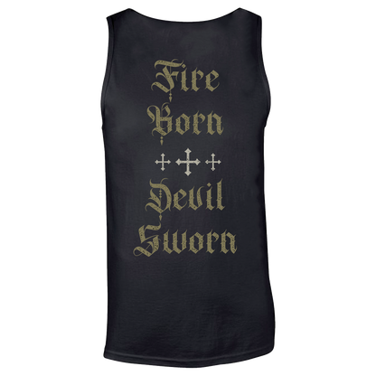 Cloak - Black Flame Eternal Tank Top - Black