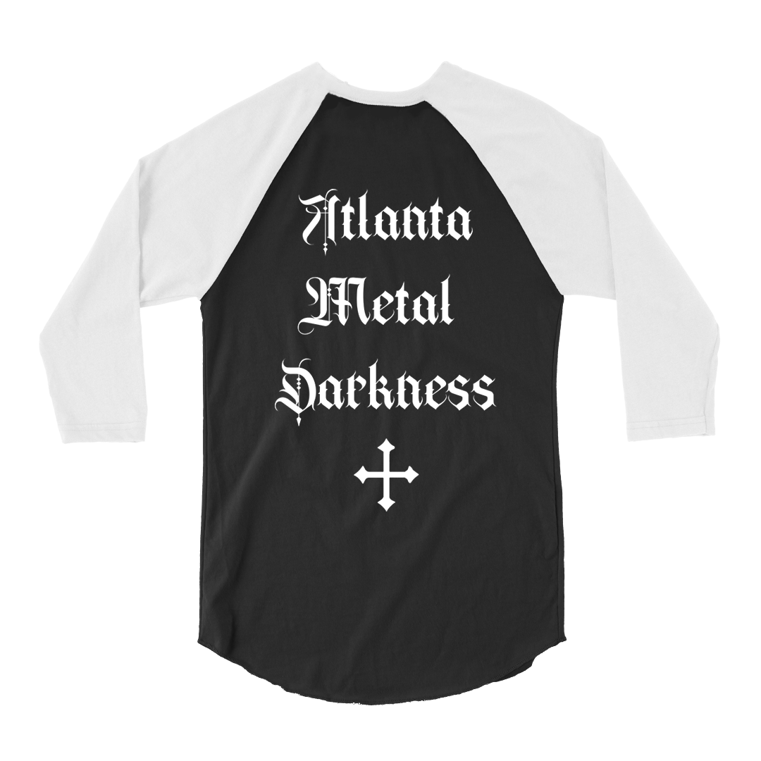 Cloak - The Holy Dark Raglan - Black/White