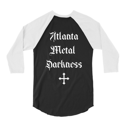 Cloak - The Holy Dark Raglan - Black/White