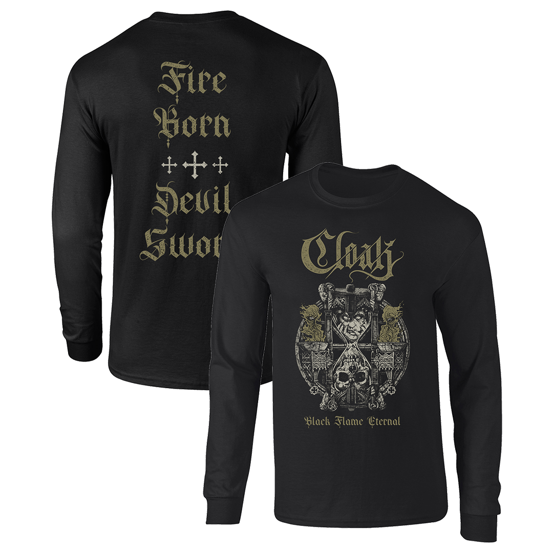 Cloak - Black Flame Eternal Longsleeve - Black