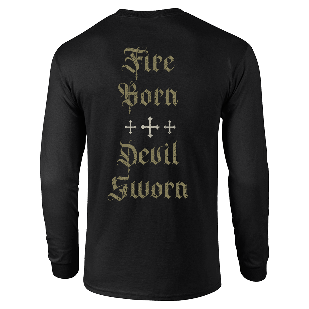 Cloak - Black Flame Eternal Longsleeve - Black