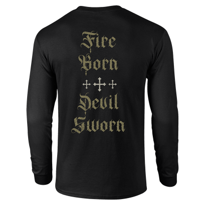 Cloak - Black Flame Eternal Longsleeve - Black