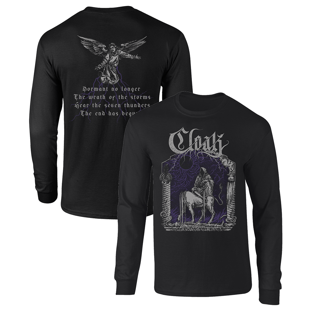 Cloak - Seven Thunders Longsleeve - Black