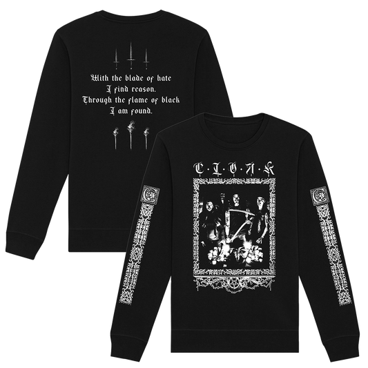 Cloak - Scythebearer Crewneck Sweatshirt - Black