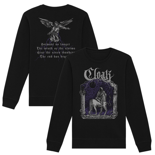 Cloak - Seven Thunders Crewneck Sweatshirt - Black