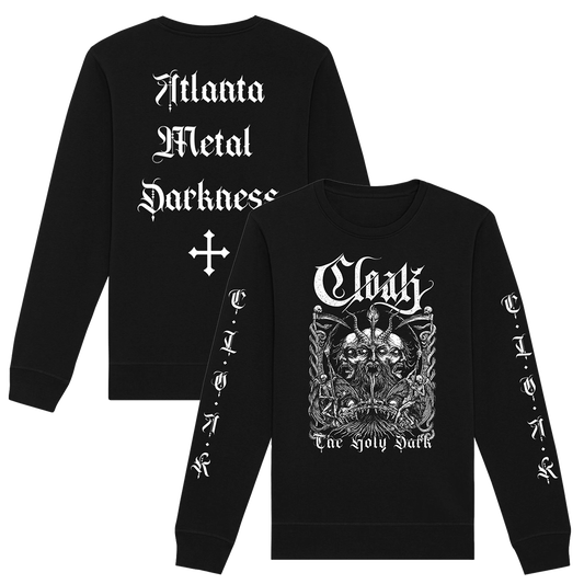 Cloak - The Holy Dark Crewneck Sweatshirt - Black