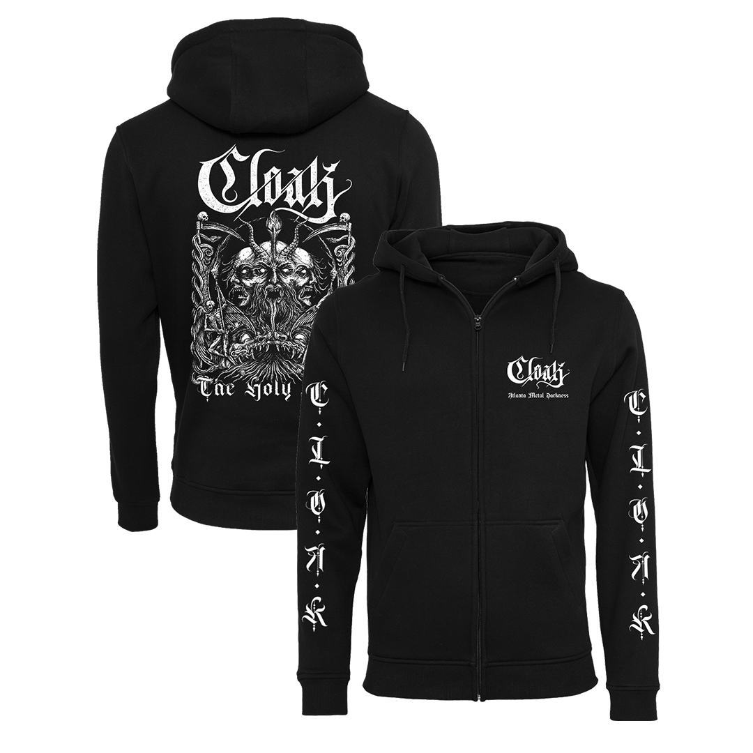 Cloak - The Holy Dark Zip Hoodie - Black