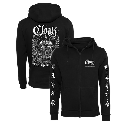 Cloak - The Holy Dark Zip Hoodie - Black