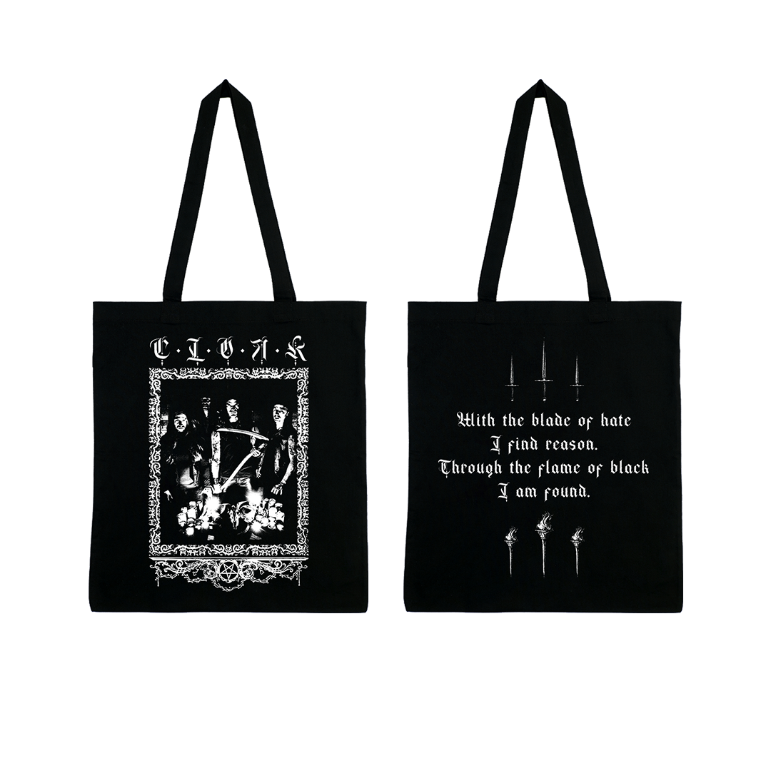 Cloak - Scythebearer Tote Bag - Black