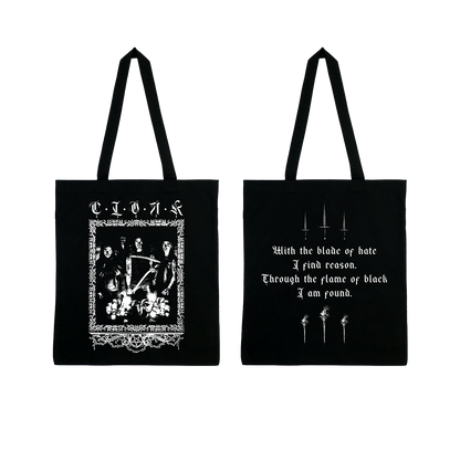 Cloak - Scythebearer Tote Bag - Black