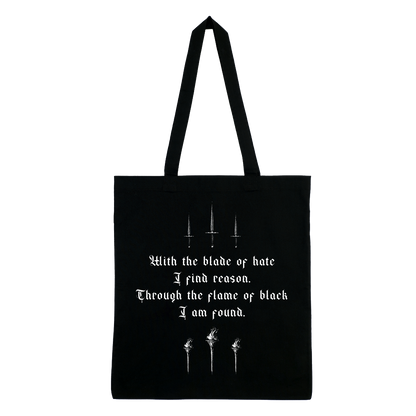 Cloak - Scythebearer Tote Bag - Black