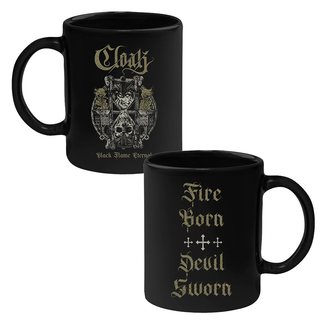 Cloak - Black Flame Eternal Mug - Black