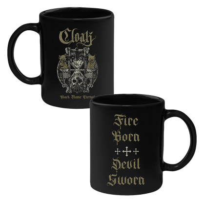 Cloak - Black Flame Eternal Mug - Black