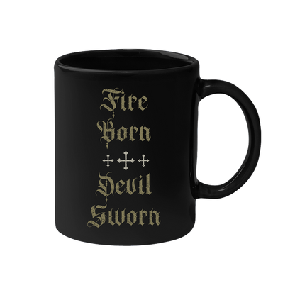 Cloak - Black Flame Eternal Mug - Black