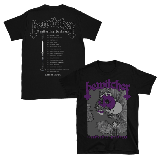 Bewitcher - Manifesting Darkness 2024 Tour T-Shirt - Black