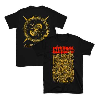 Internal Bleeding - Alien Breed T-Shirt - Black