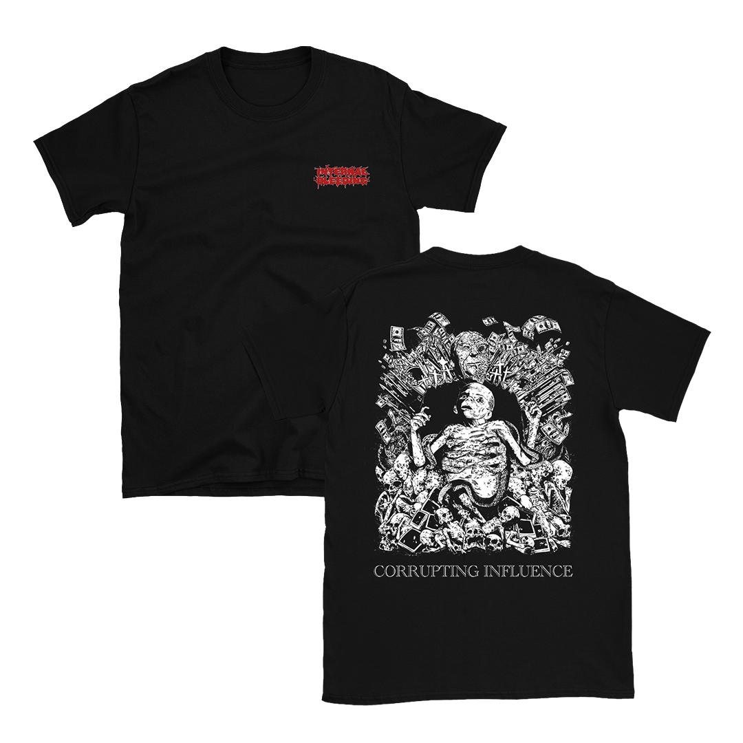 Internal Bleeding - Corrupting Influence T-Shirt - Black