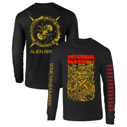 Internal Bleeding - Alien Breed Longsleeve - Black