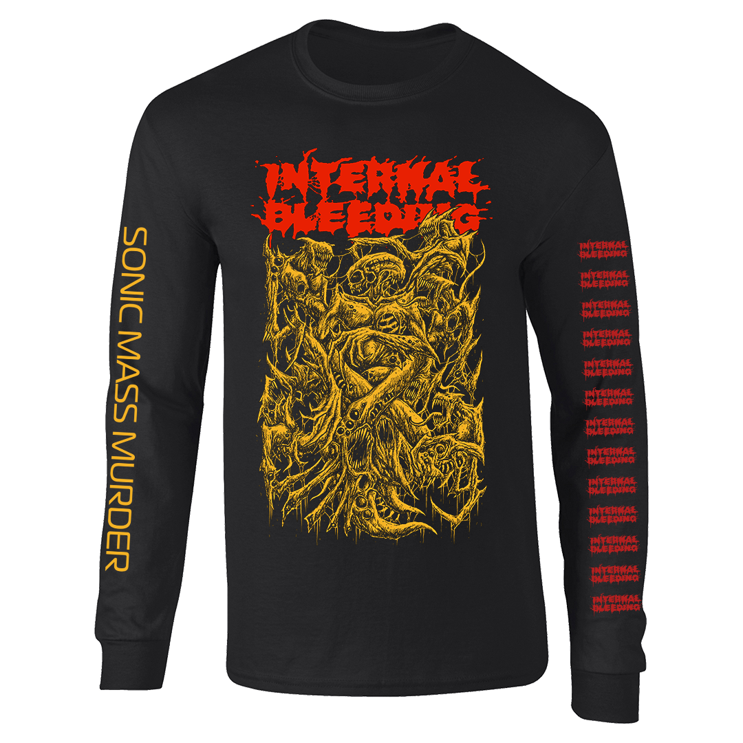 Internal Bleeding - Alien Breed Longsleeve - Black