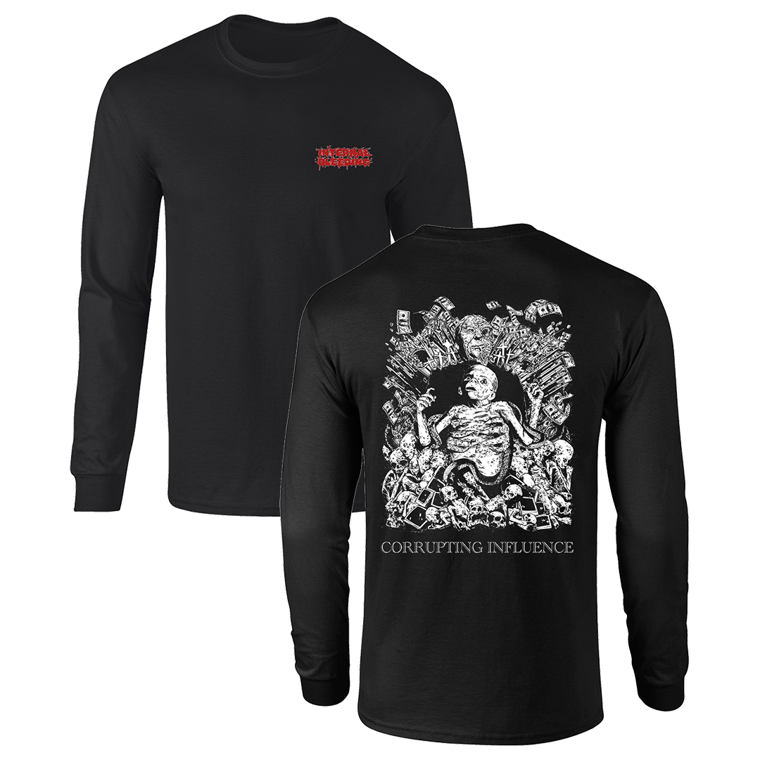 Internal Bleeding - Corrupting Influence Longsleeve - Black