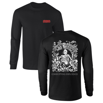 Internal Bleeding - Corrupting Influence Longsleeve - Black