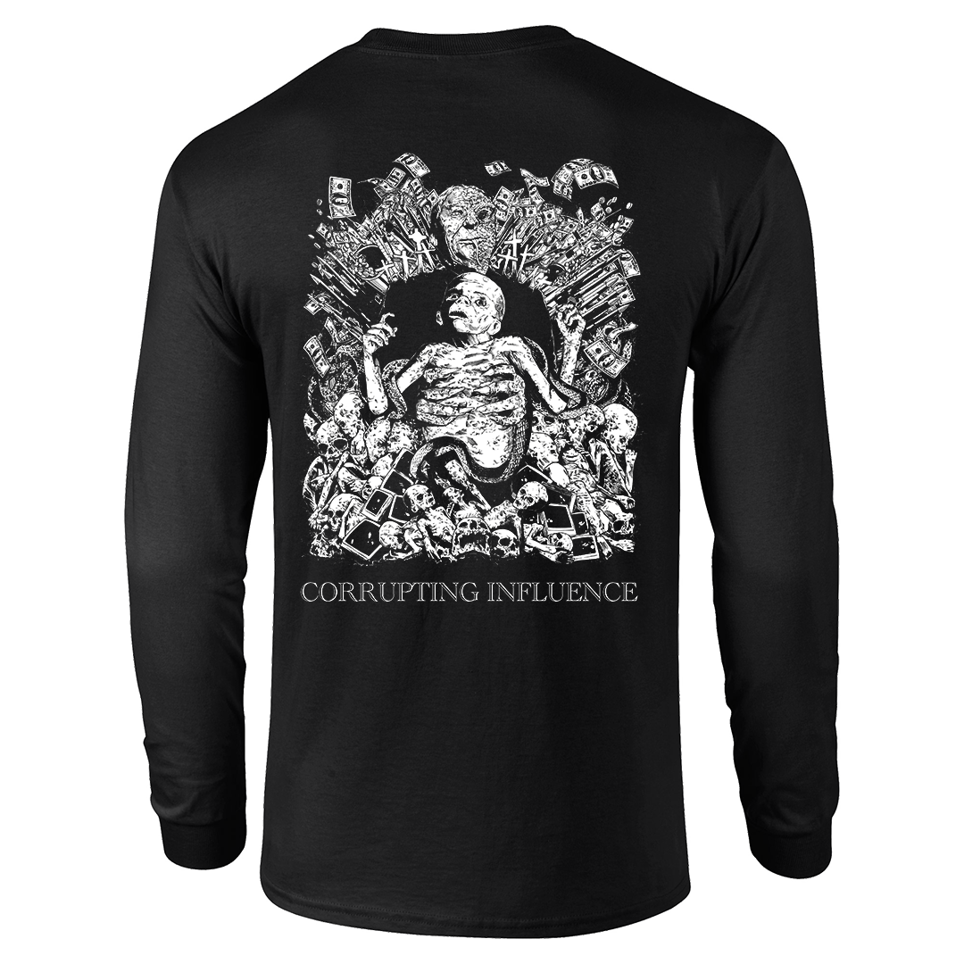 Internal Bleeding - Corrupting Influence Longsleeve - Black