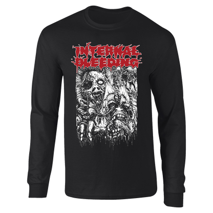 Internal Bleeding - Faceripper Longsleeve - Black