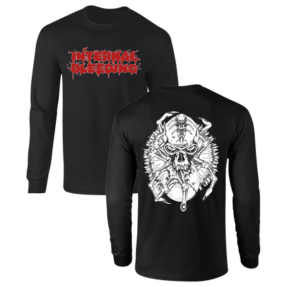 Internal Bleeding - Splatter Longsleeve - Black