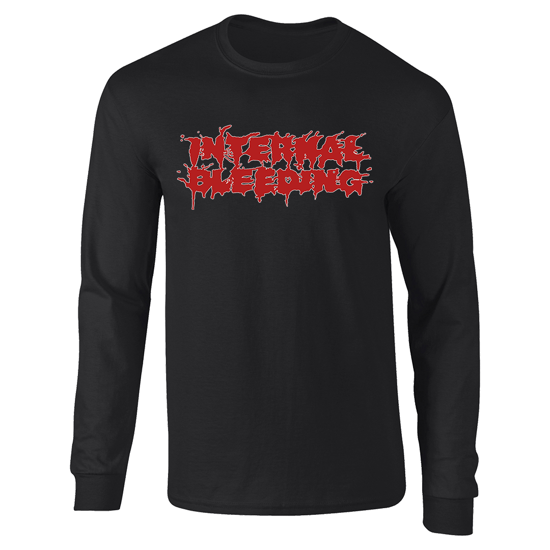 Internal Bleeding - Splatter Longsleeve - Black