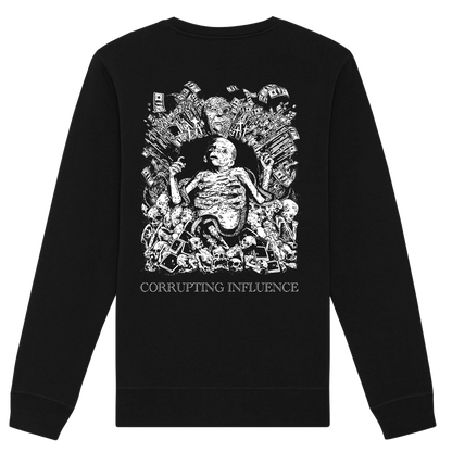 Internal Bleeding - Corrupting Influence Crewneck Sweatshirt - Black