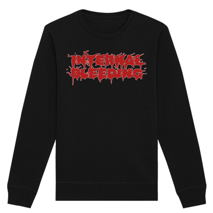 Internal Bleeding - Splatter Crewneck Sweatshirt - Black