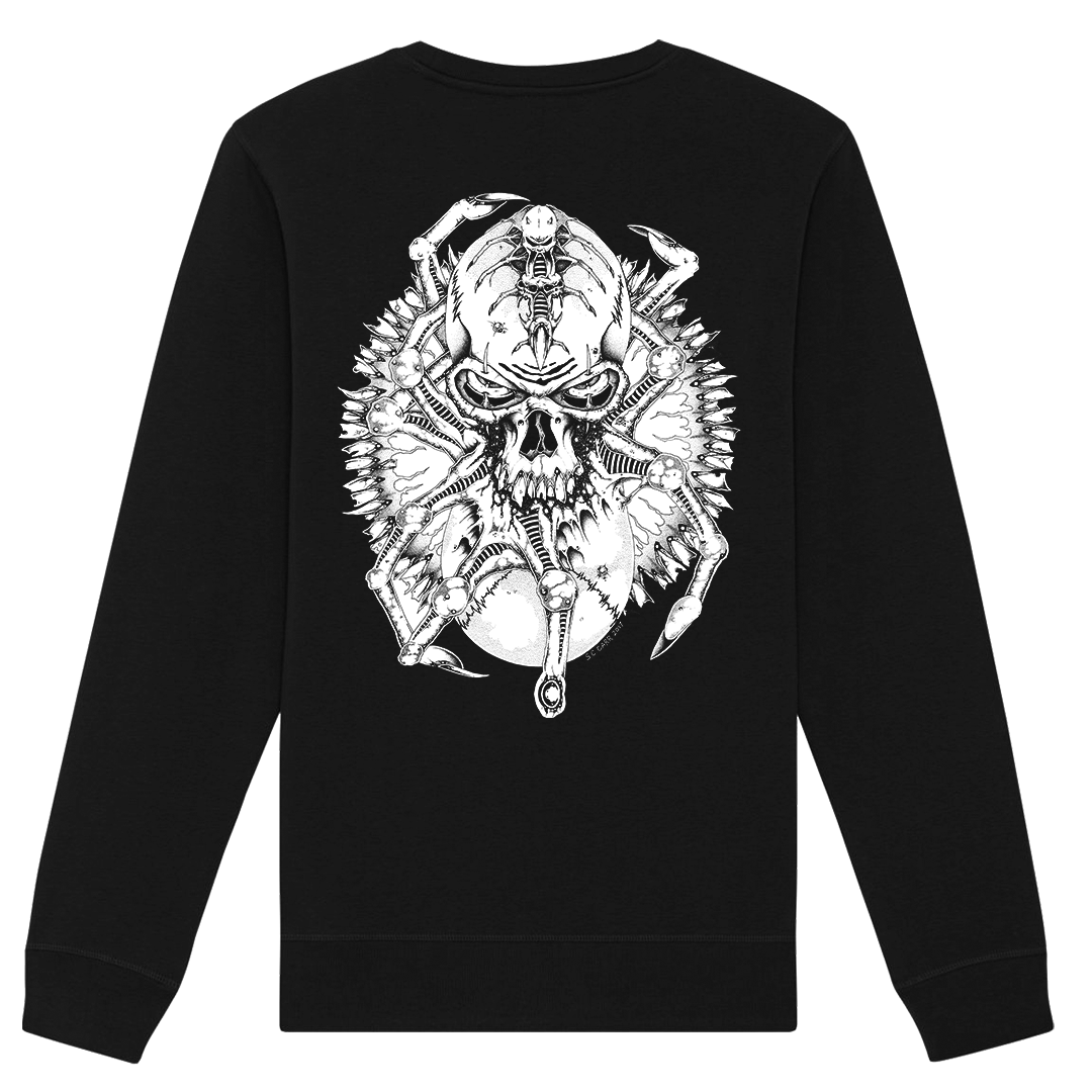 Internal Bleeding - Splatter Crewneck Sweatshirt - Black