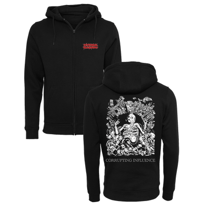 Internal Bleeding - Corrupting Influence Zip Hoodie - Black