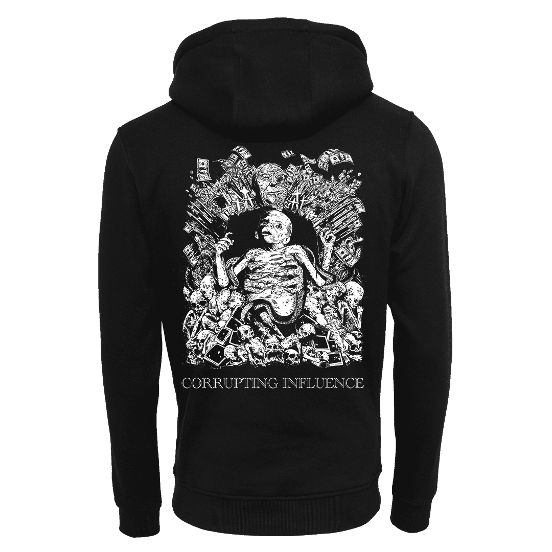 Internal Bleeding - Corrupting Influence Zip Hoodie - Black