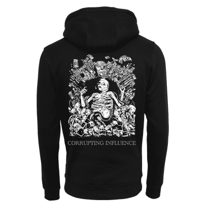 Internal Bleeding - Corrupting Influence Zip Hoodie - Black