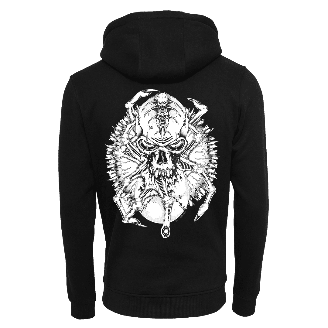 Internal Bleeding - Splatter Pullover Hoodie - Black