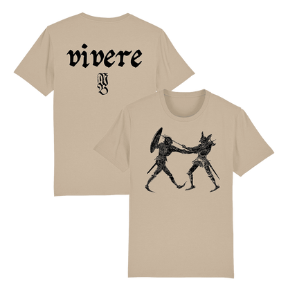 Mystic Barbarism - Vivere T-Shirt - Sand