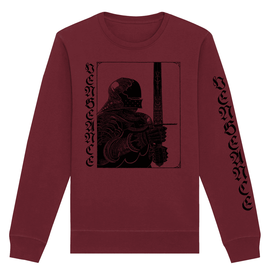 Mystic Barbarism - Vengeance Crewneck Sweatshirt - Burgundy