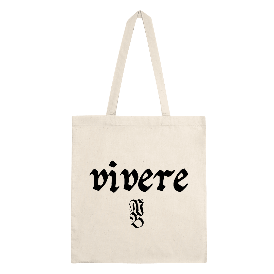 Mystic Barbarism - Vivere Double Sided Tote Bag - Natural