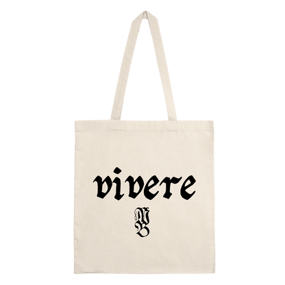 Mystic Barbarism - Vivere Double Sided Tote Bag - Natural