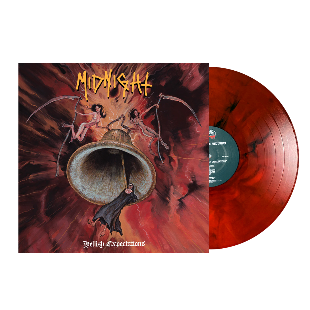 Midnight - Hellish Expectations Vinyl LP - Crimson Red & Black Smoke