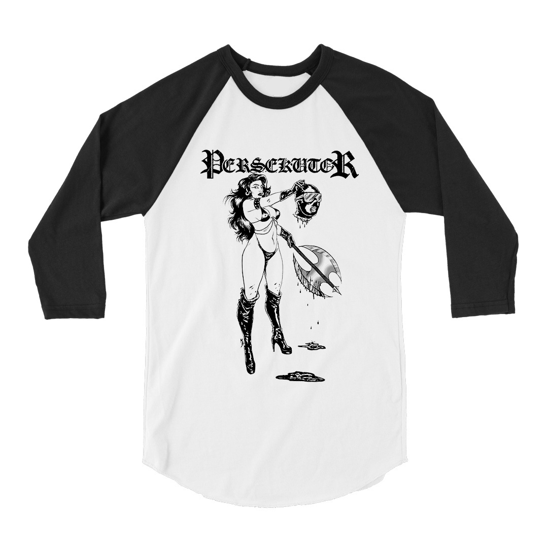 Persekutor - Beheaded Raglan - White/Black