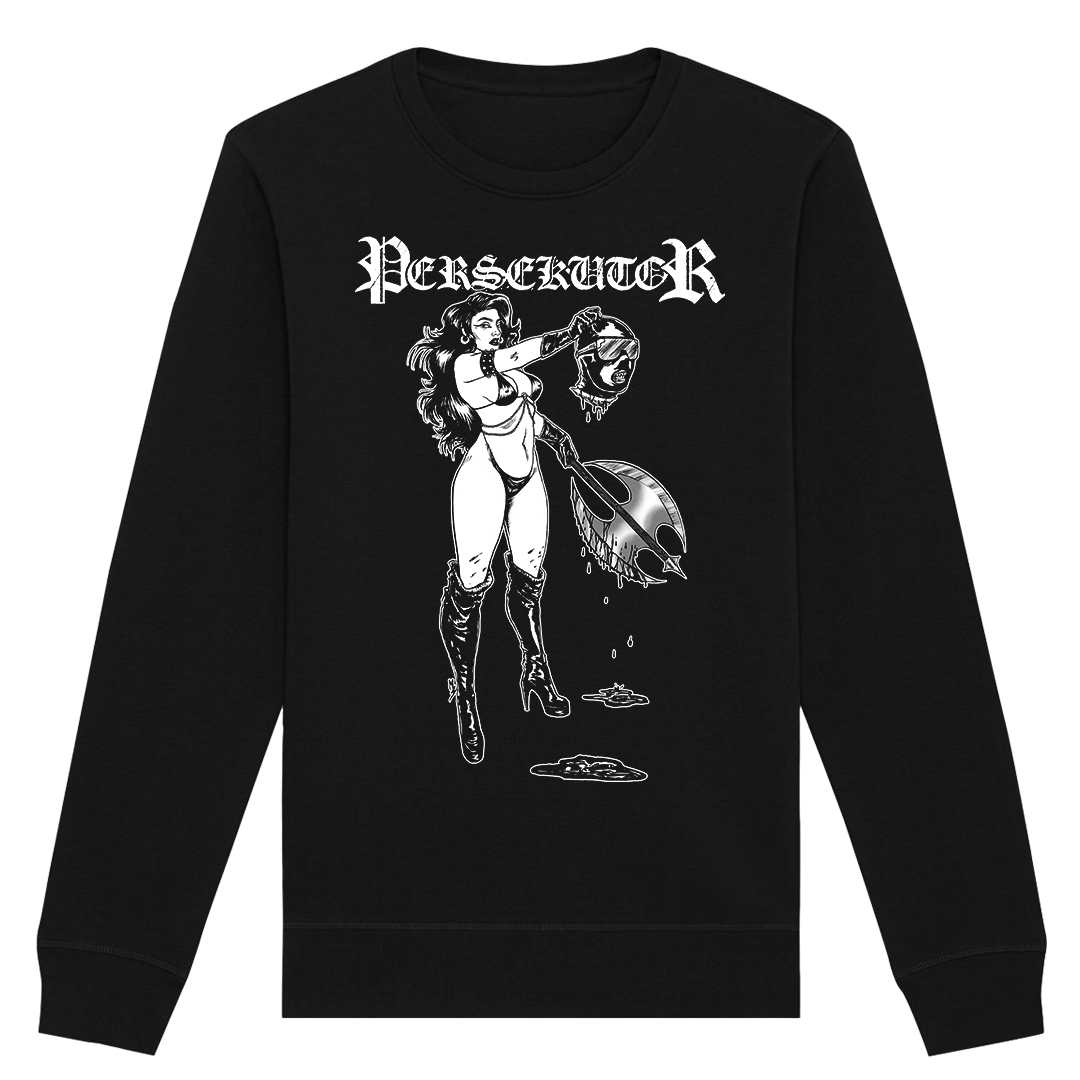 Persekutor - Beheaded Crewneck Sweatshirt - Black