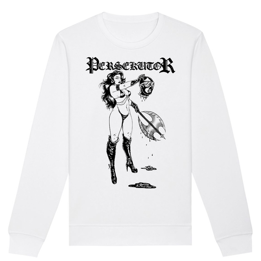 Persekutor - Beheaded Crewneck Sweatshirt - White