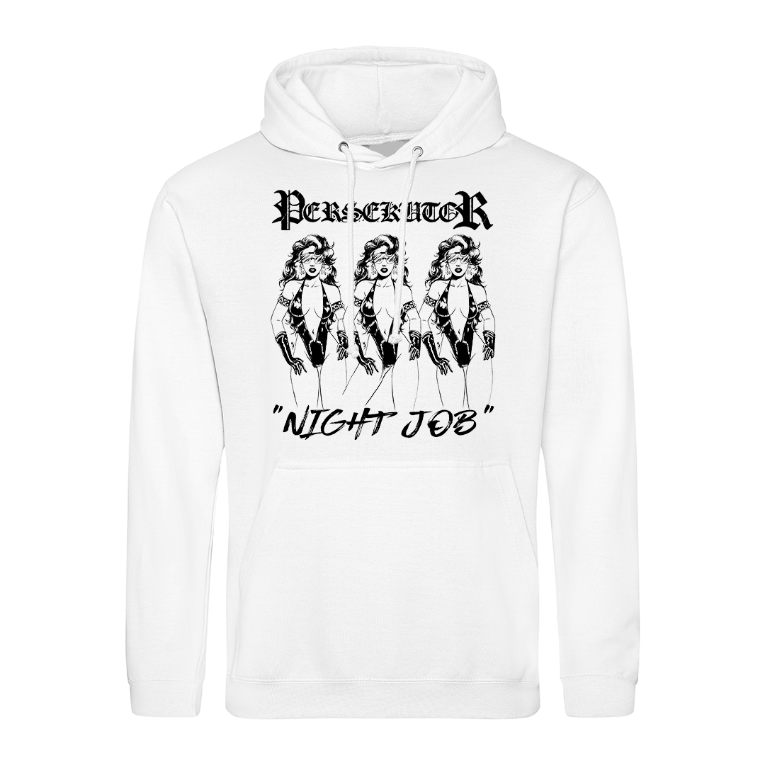 Persekutor - Night Job Pullover Hoodie - White