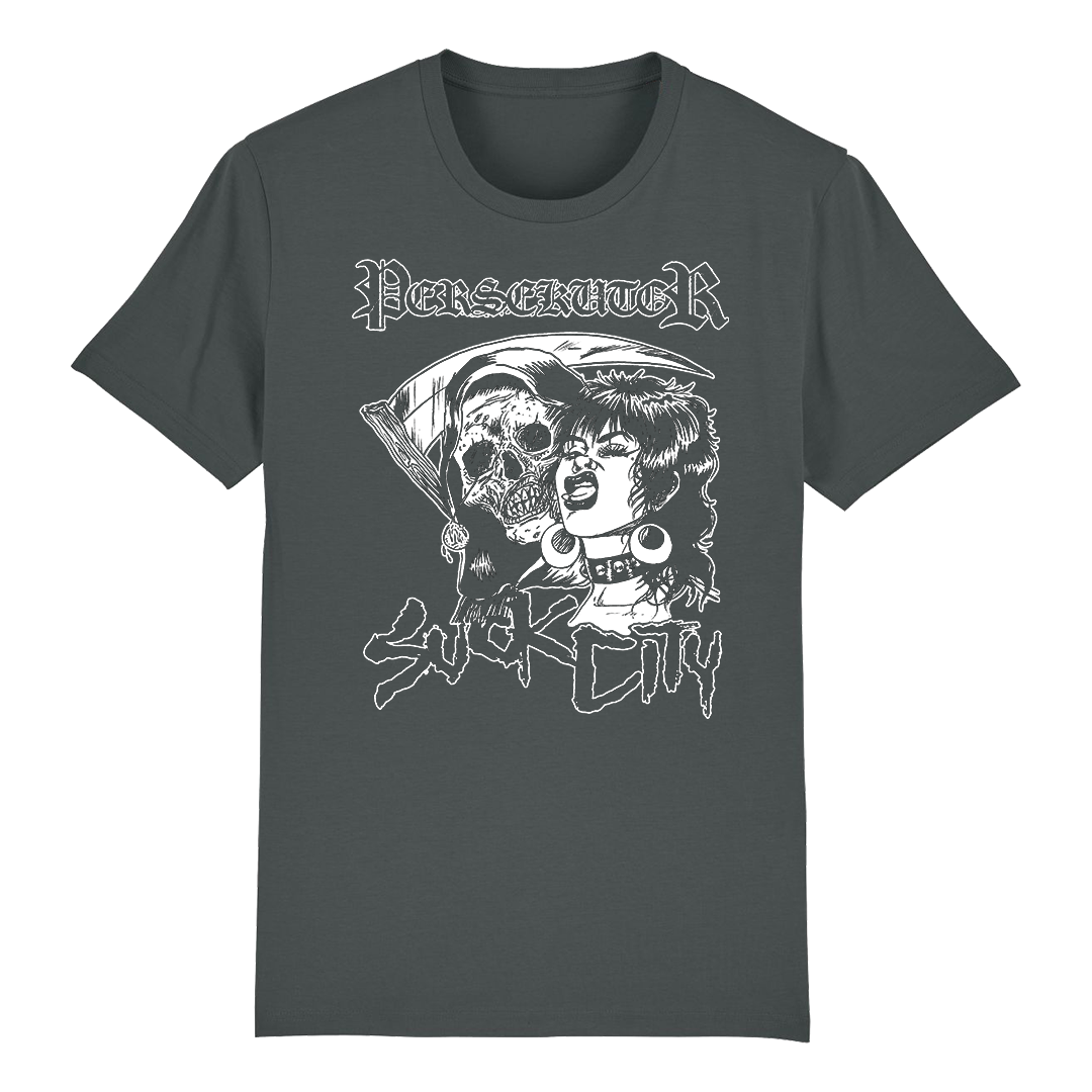 Persekutor - Suck City T-Shirt - Charcoal