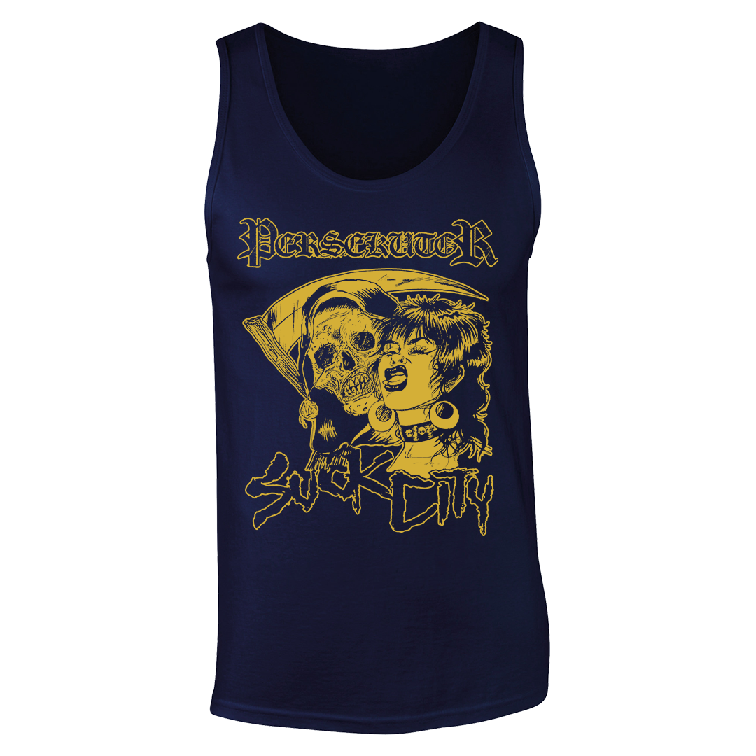 Persekutor - Suck City Tank Top - Navy