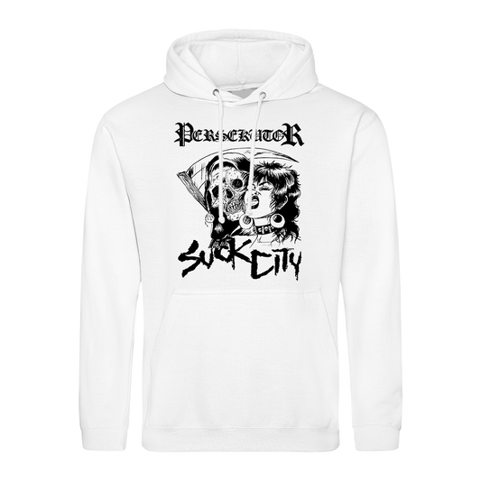 Persekutor - Suck City Pullover Hoodie - White